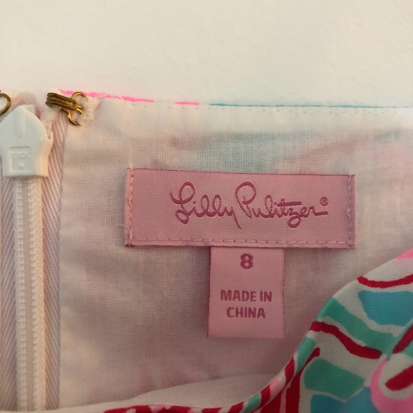 Lily Pulitzer Mini Dress with Cut Out Midriff - Picture 3 of 3